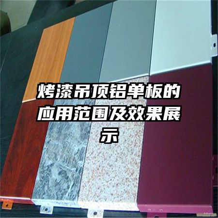 ��������������Ӧ�÷�Χ��Ч��չʾ