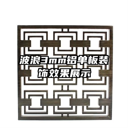 ����3mm������װ��Ч��չʾ